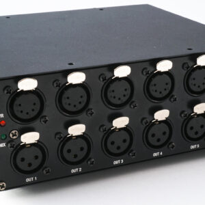 SBL DMX splitter 6 kanaler 3/5 pin