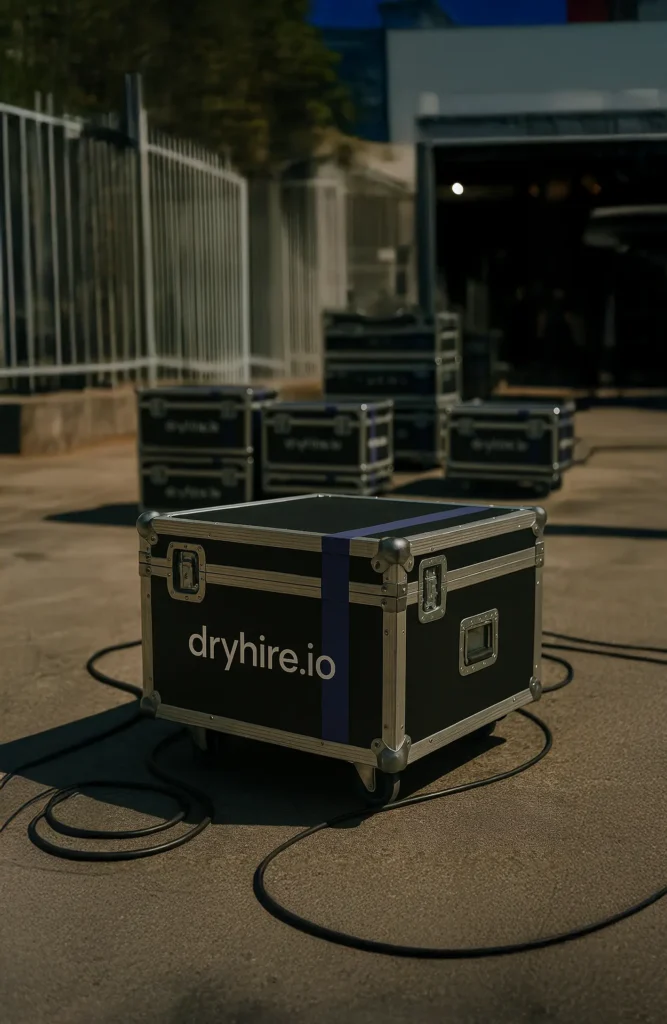 Flightcase fra Dryhire
